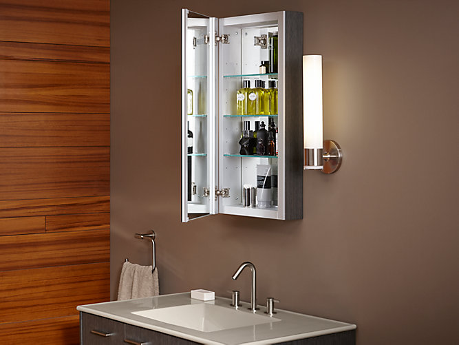 K 99000 Verdera Medicine Cabinet With Mirrored Door Kohler